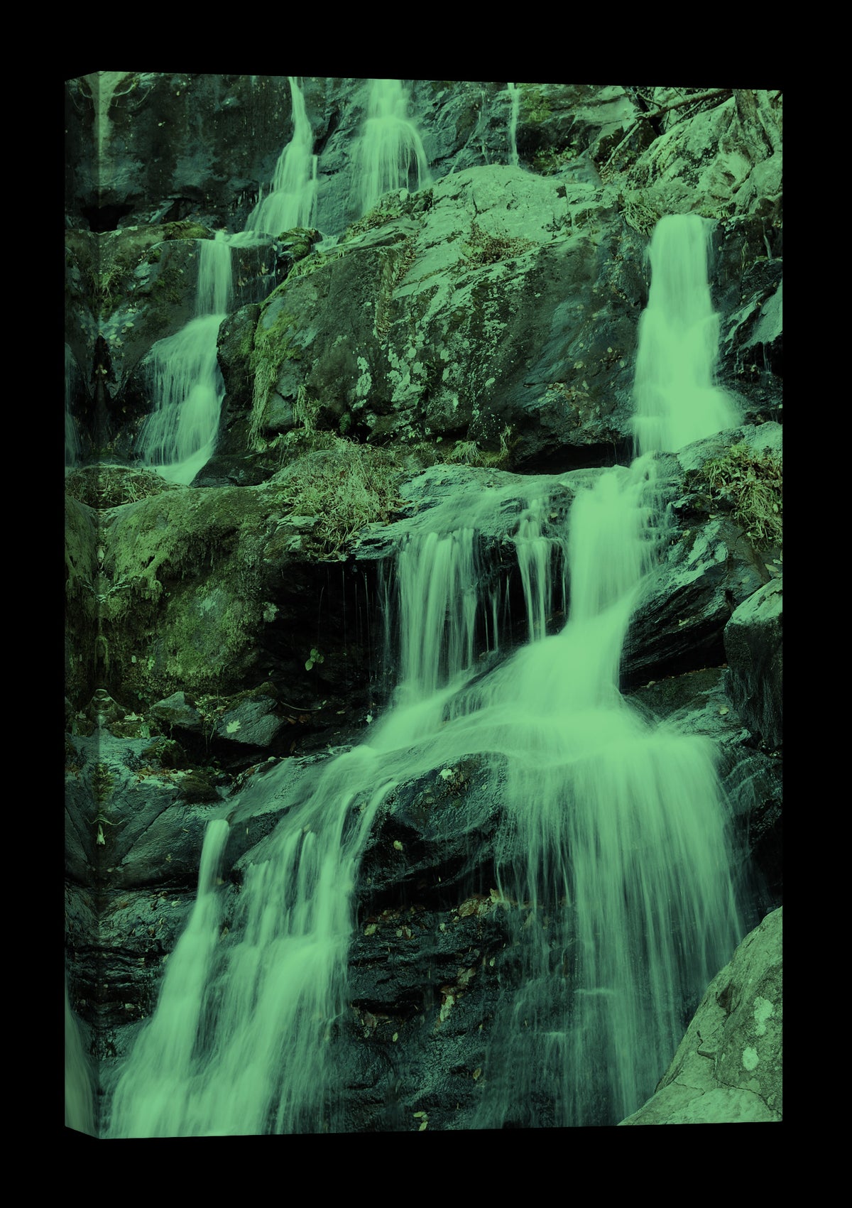 Landscapes No. 184, glowing at night