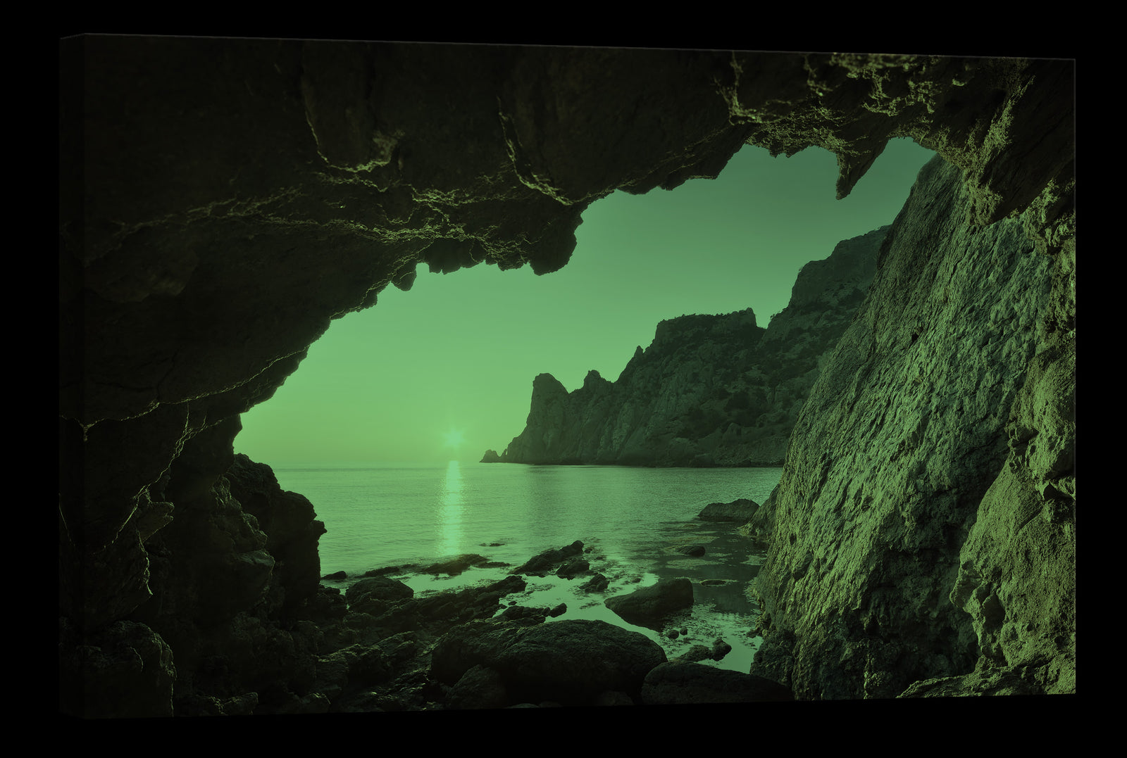 Landscapes No. 185, glowing at night