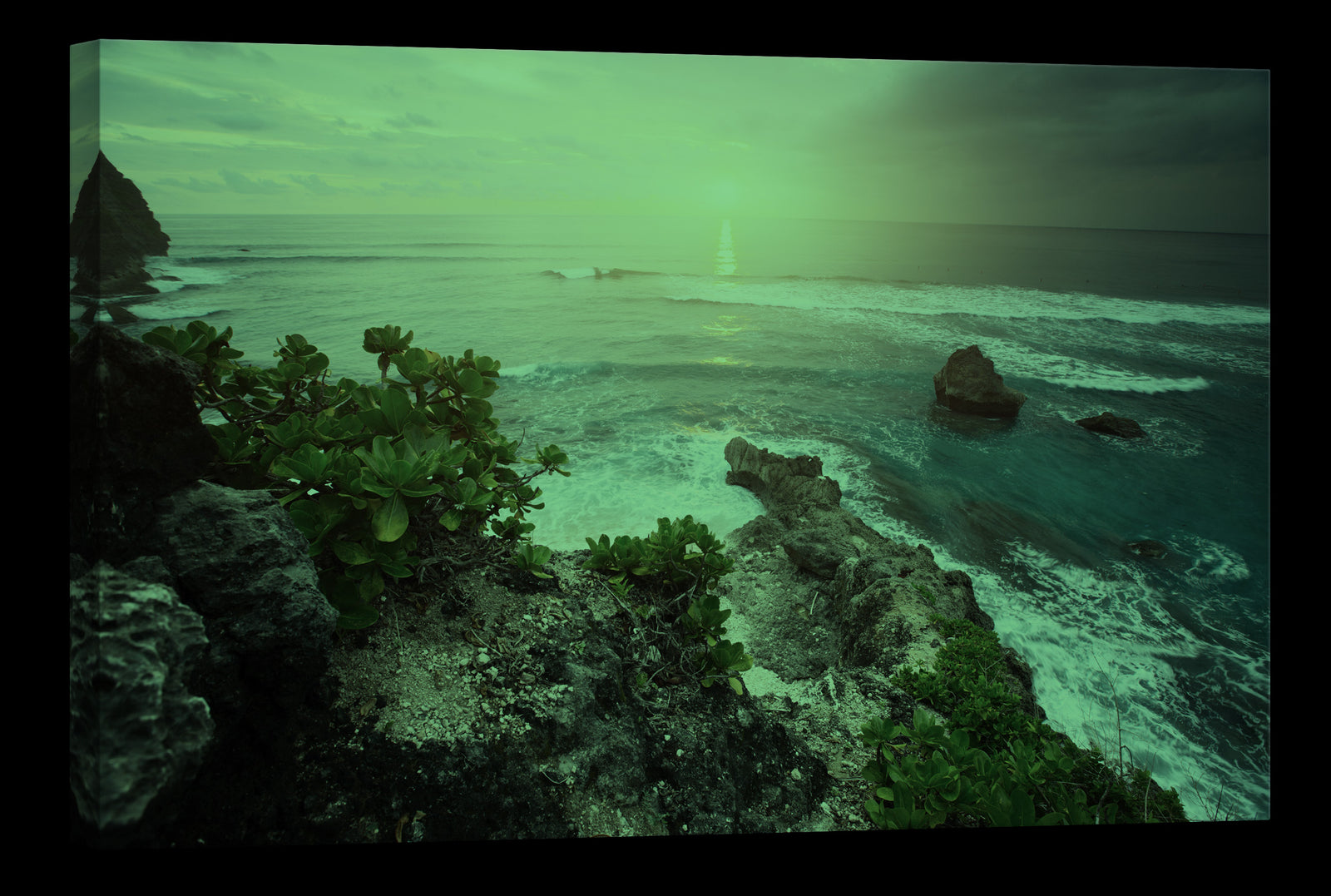 Landscapes No. 197, glowing at night
