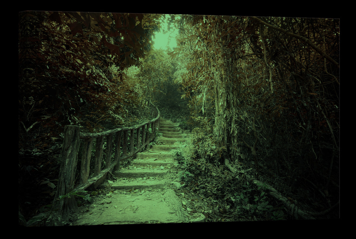 Landscapes No. 203, glowing at night