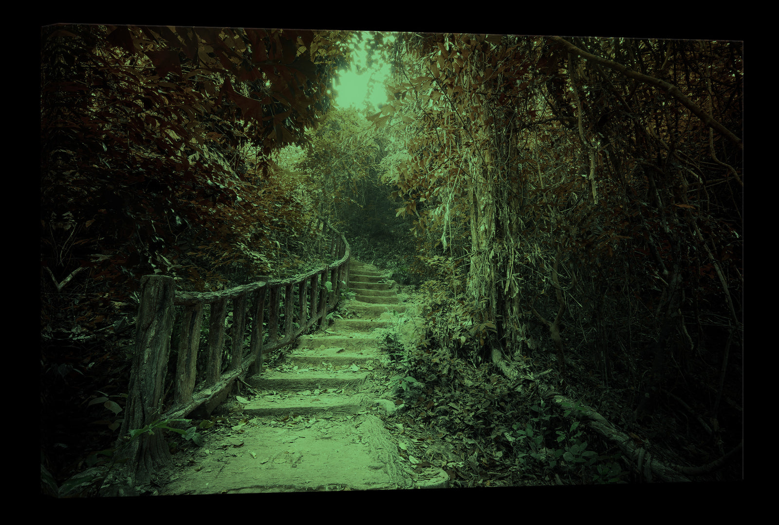 Landscapes No. 203, glowing at night