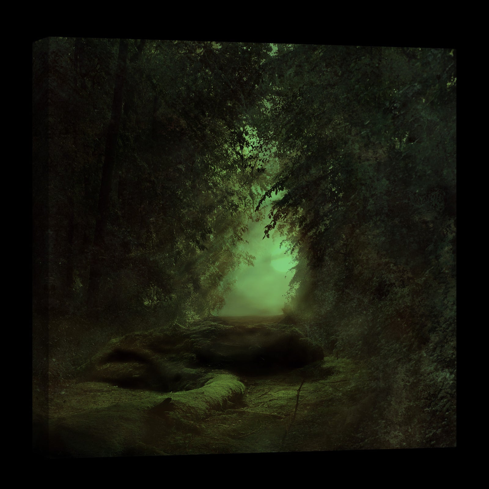 Landscapes No. 213, glowing at night