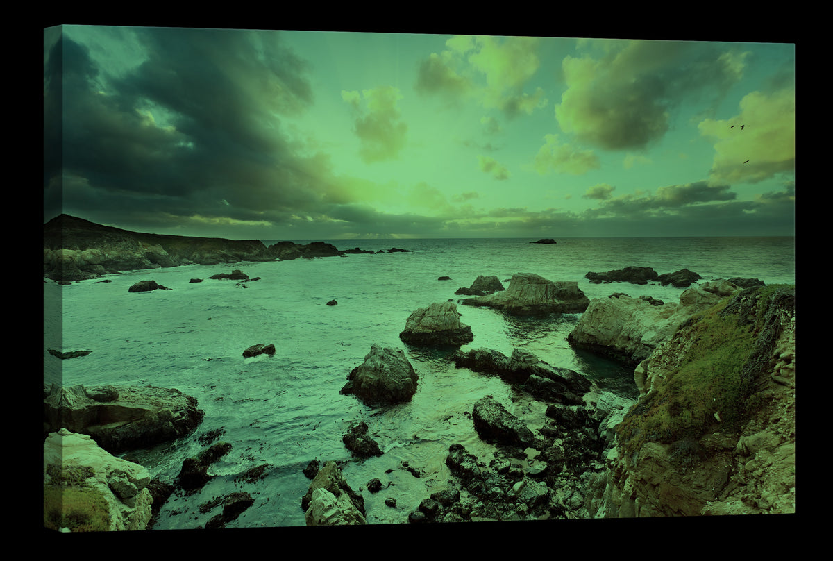 Landscapes No. 217, glowing at night