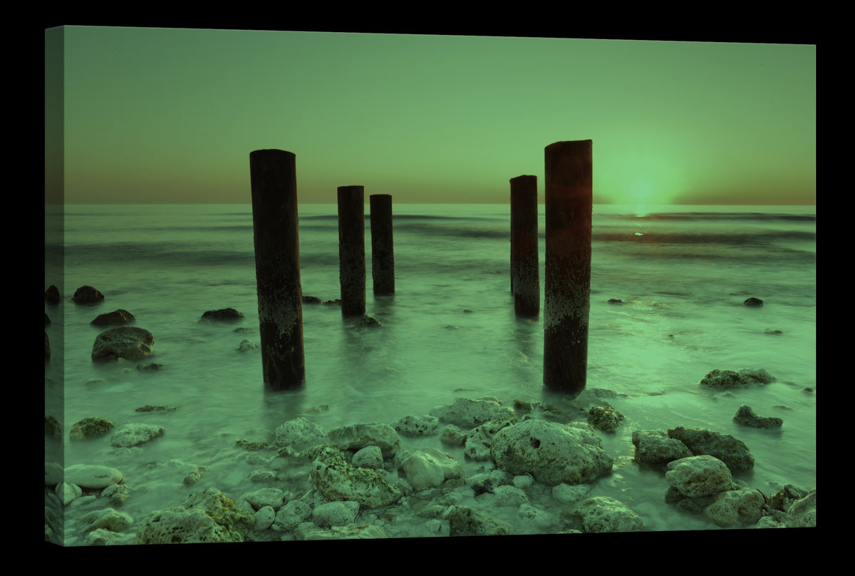 Landscapes No. 226, glowing at night