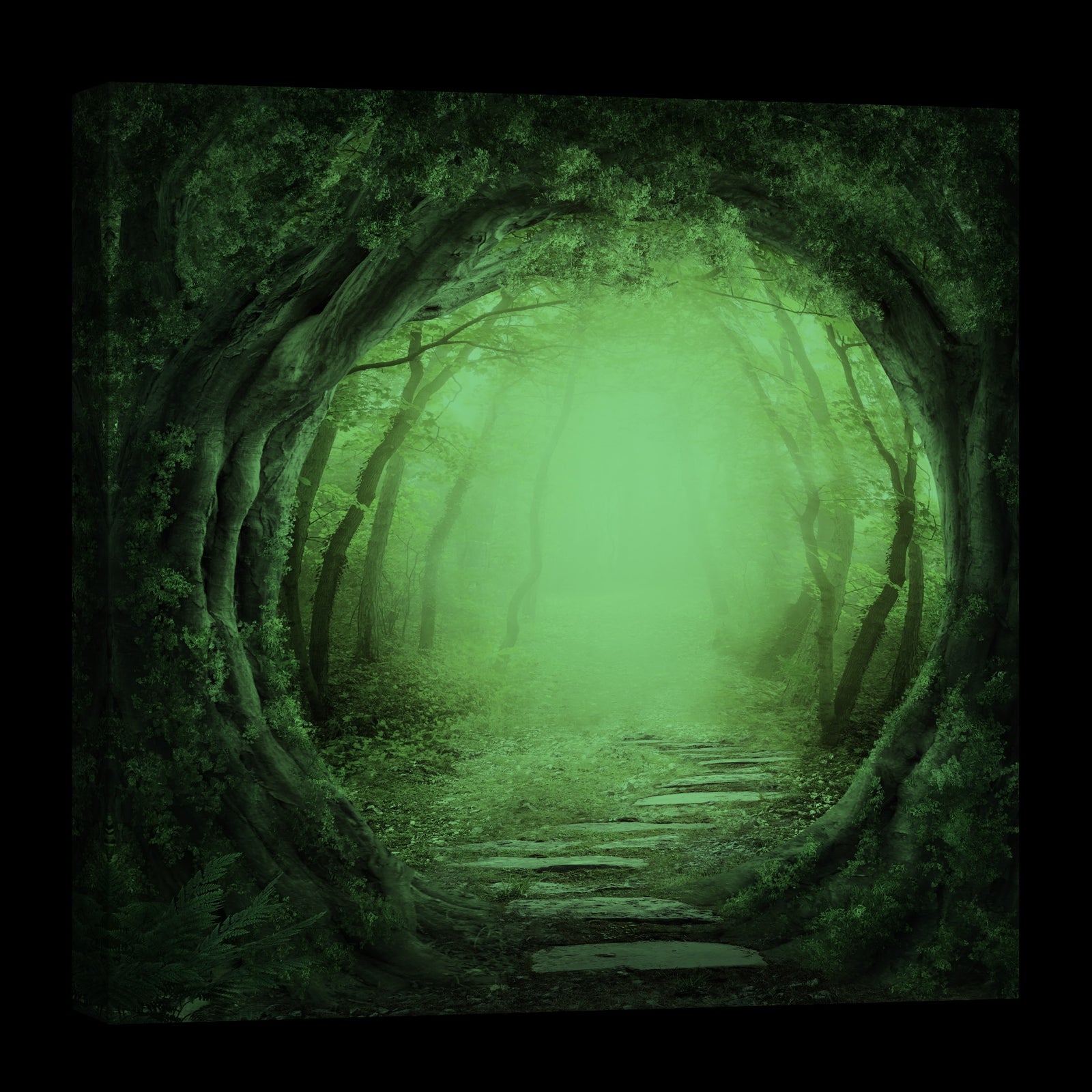 Landscapes No. 232, glowing at night