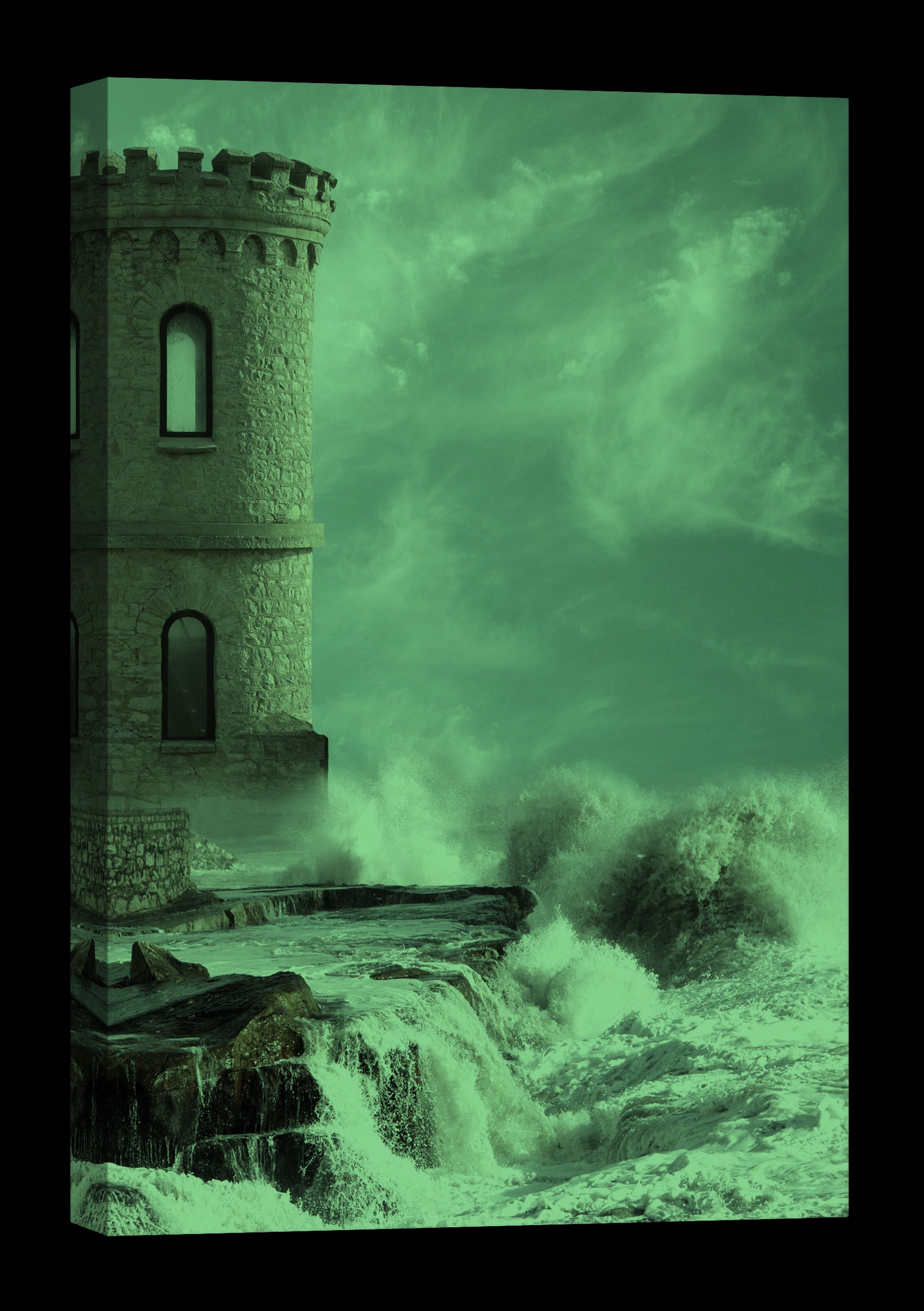 Landscapes No. 242, glowing at night