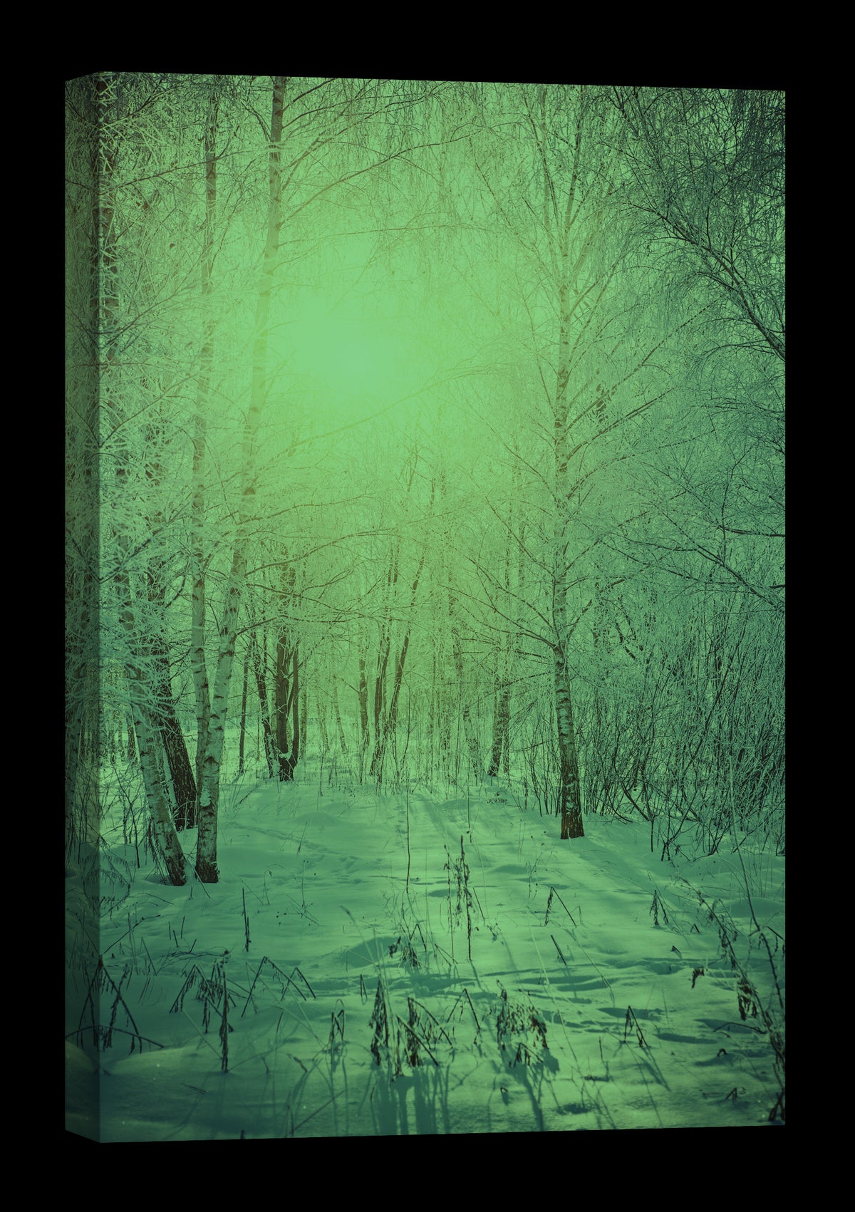Landscapes No. 245, glowing at night