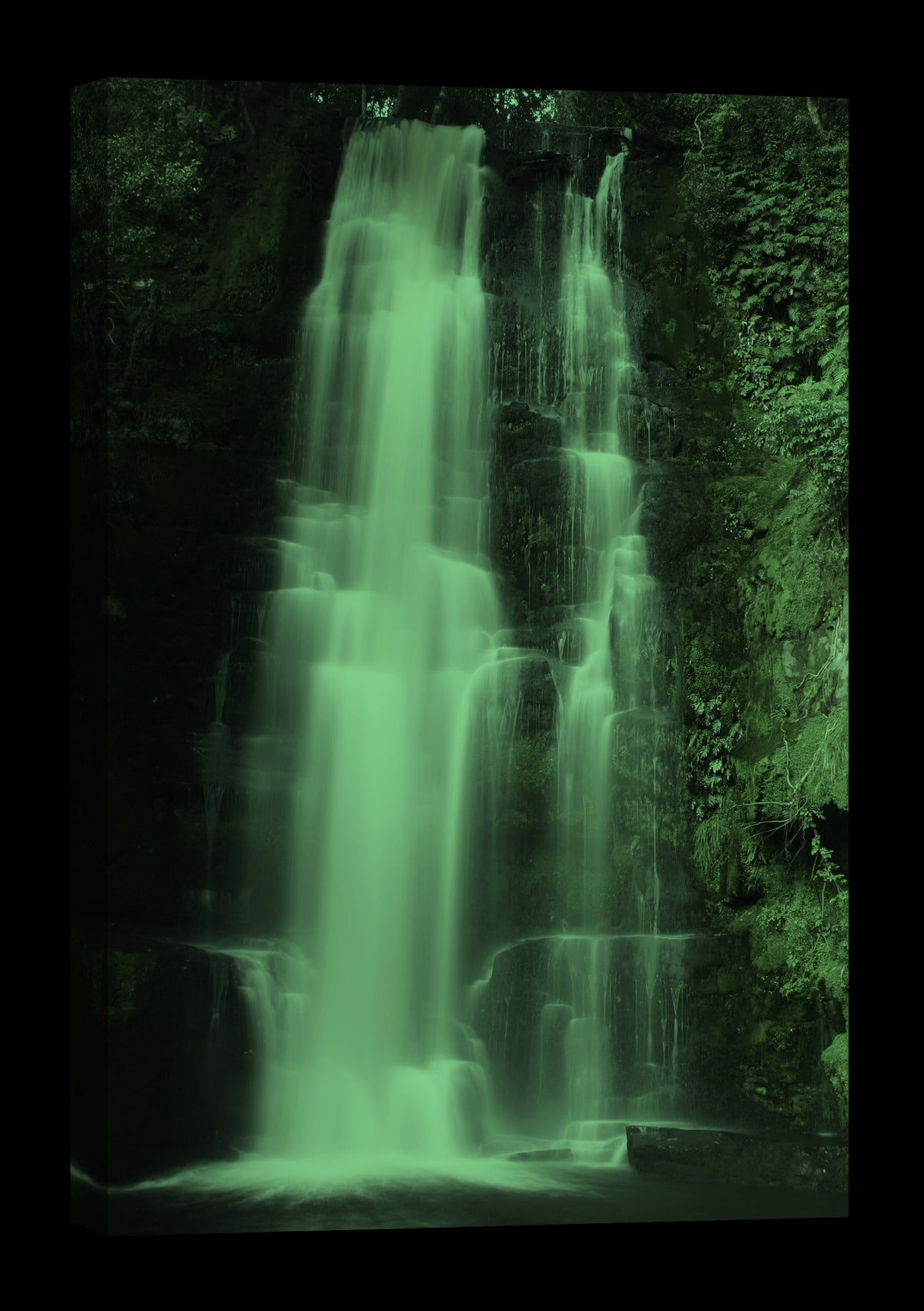 Landscapes No. 252, glowing at night