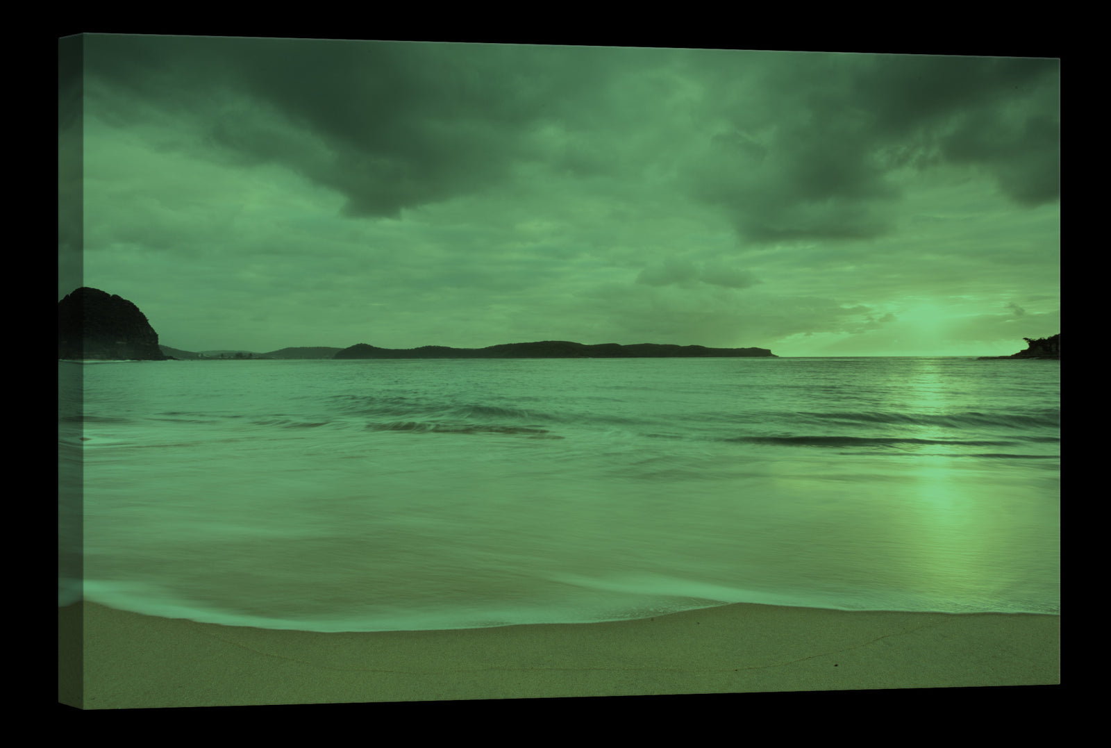 Landscapes No. 254, glowing at night