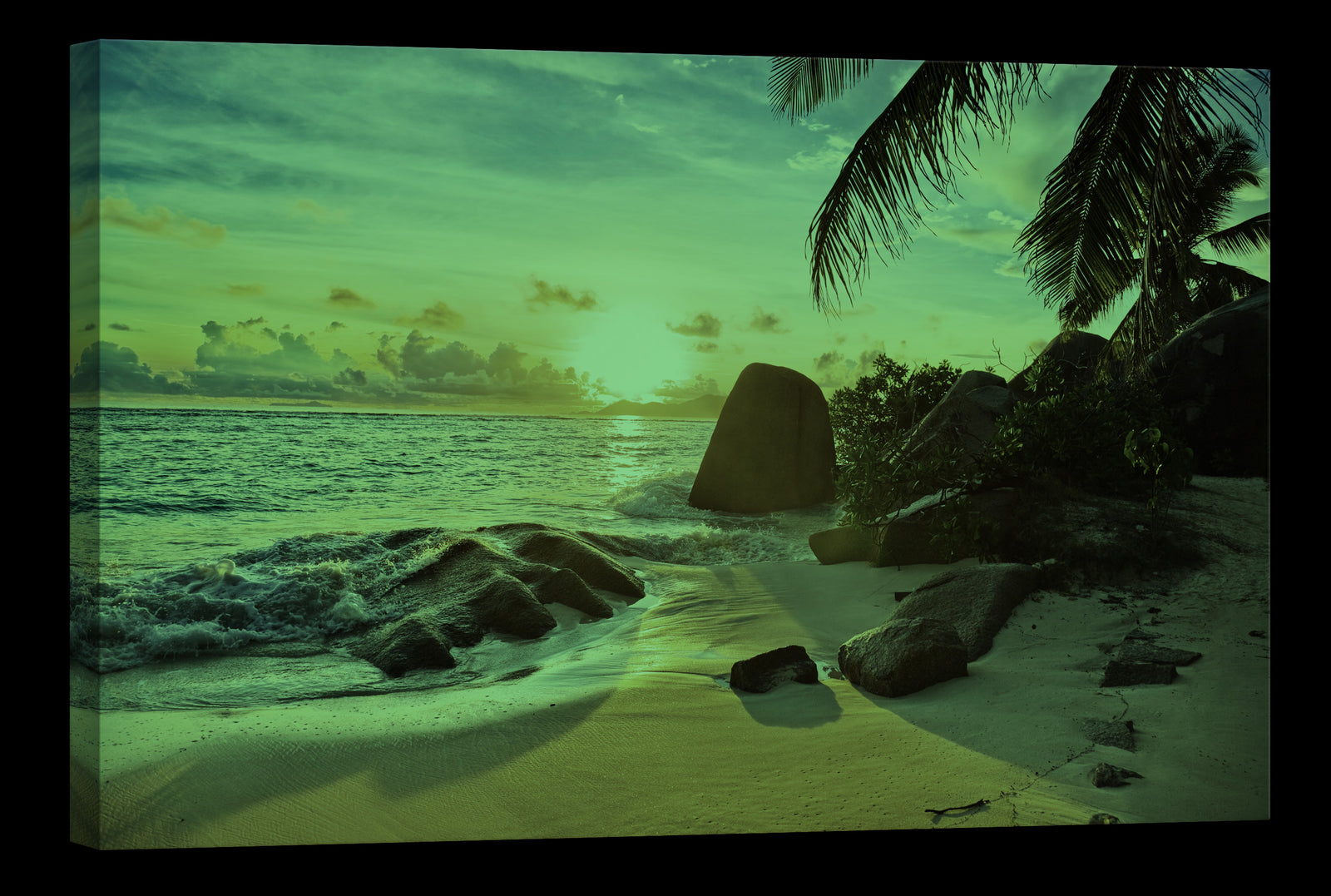 Landscapes No. 263, glowing at night