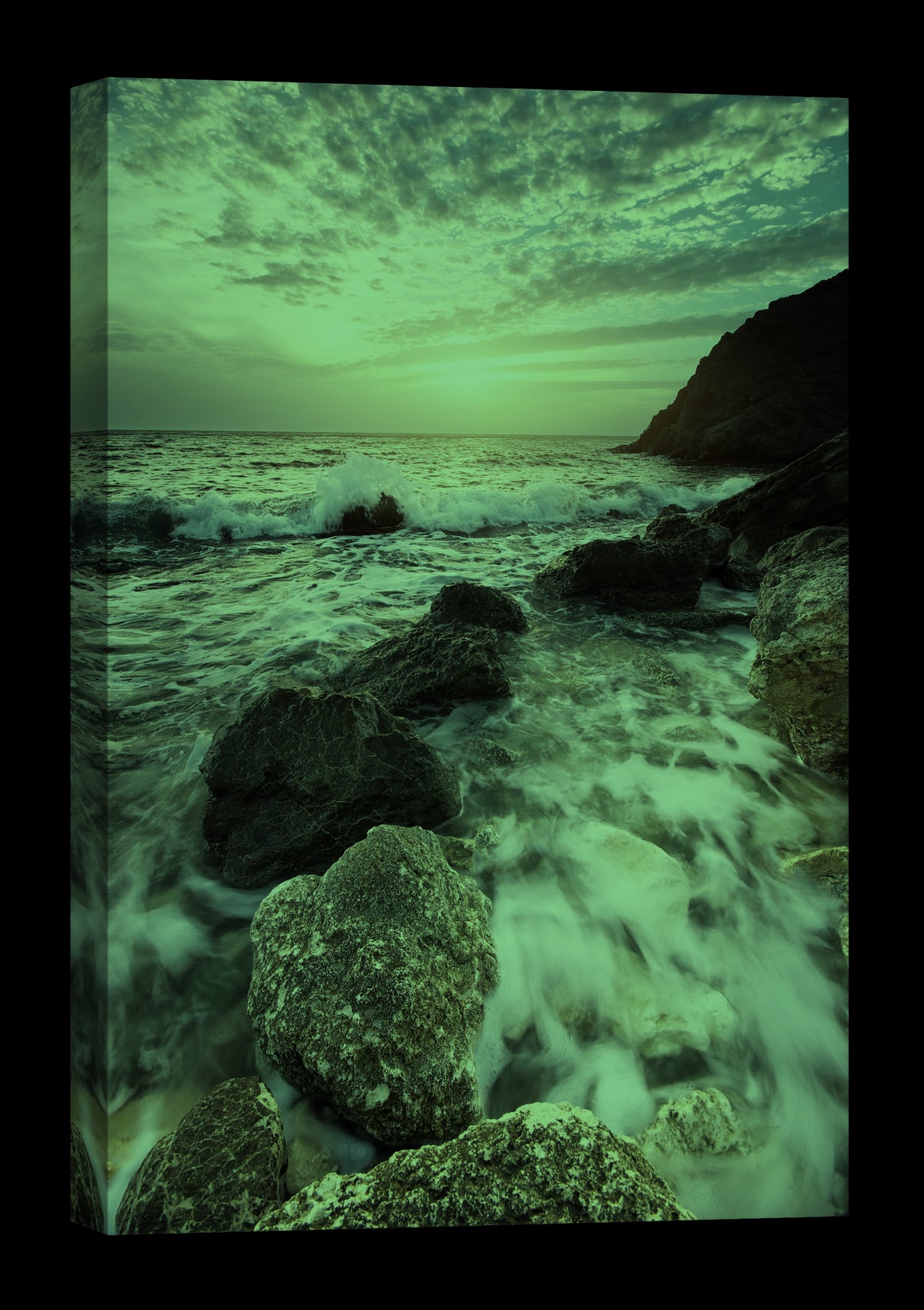 Landscapes No. 276, glowing at night