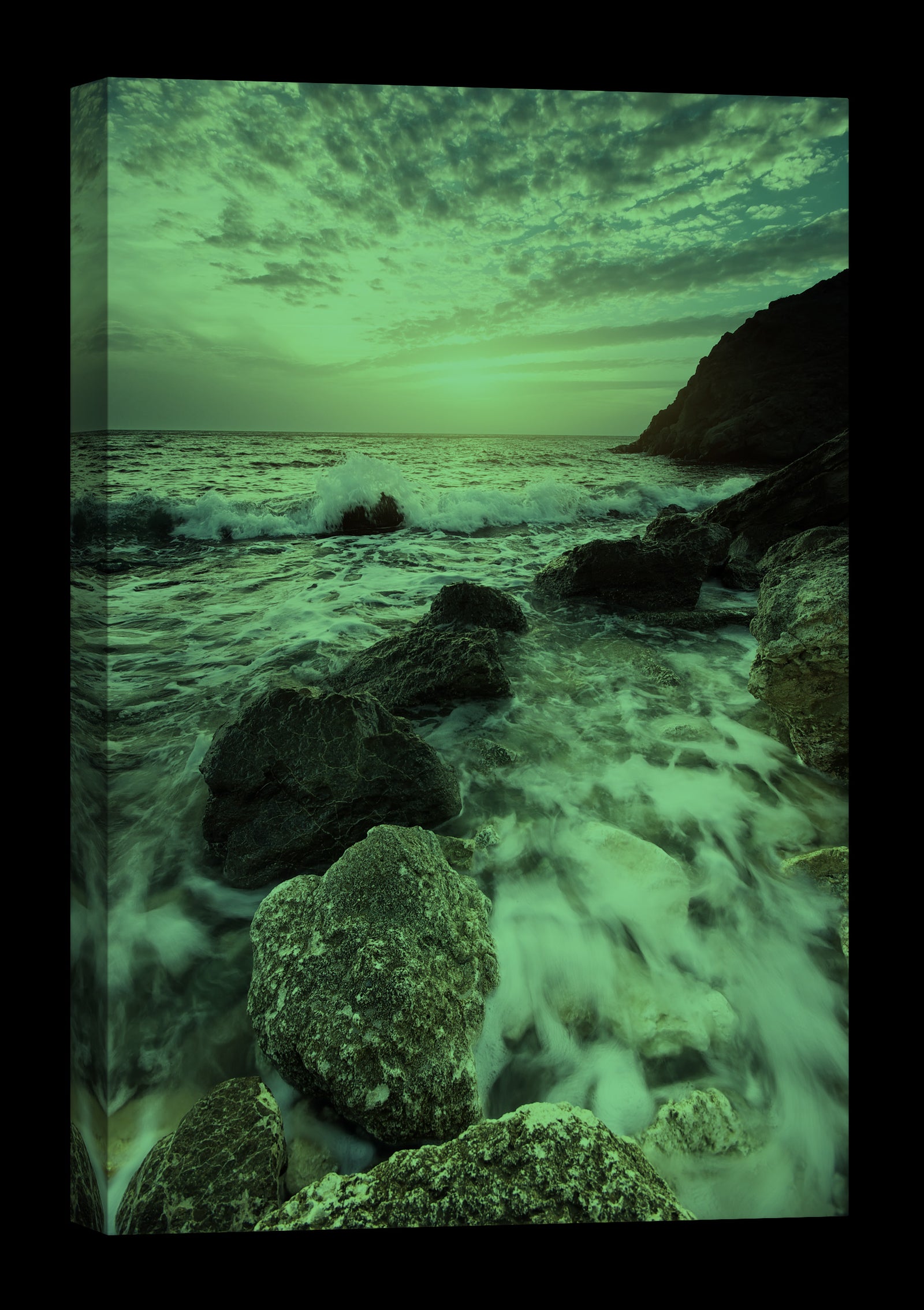 Landscapes No. 276, glowing at night