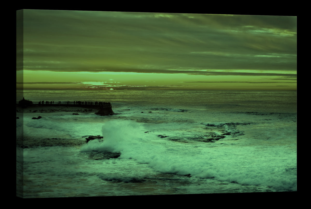 Landscapes No. 286, glowing at night