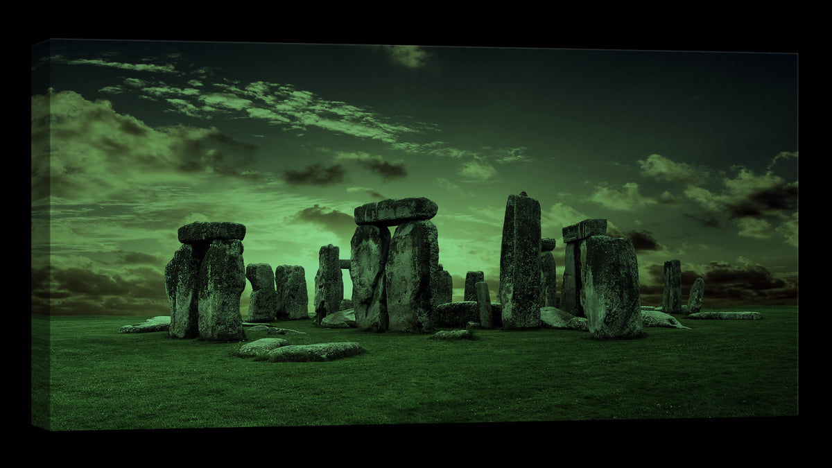 Landscapes No. 288, glowing at night
