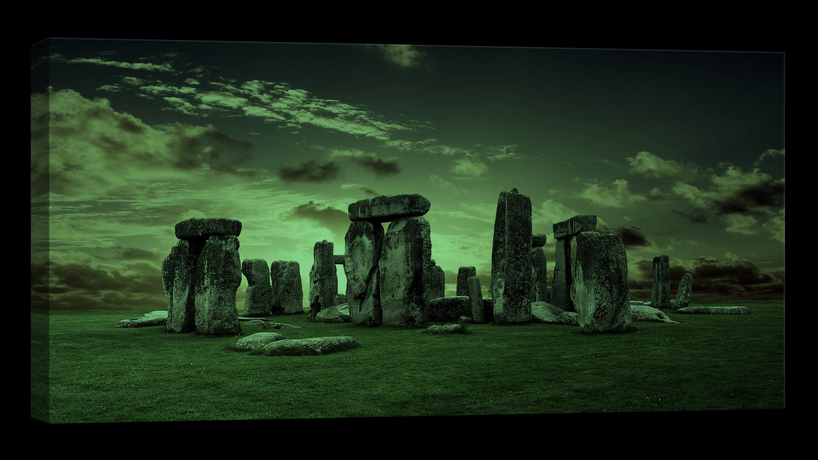 Landscapes No. 288, glowing at night
