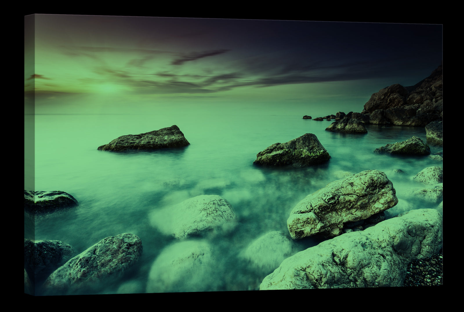 Landscapes No. 293, glowing at night
