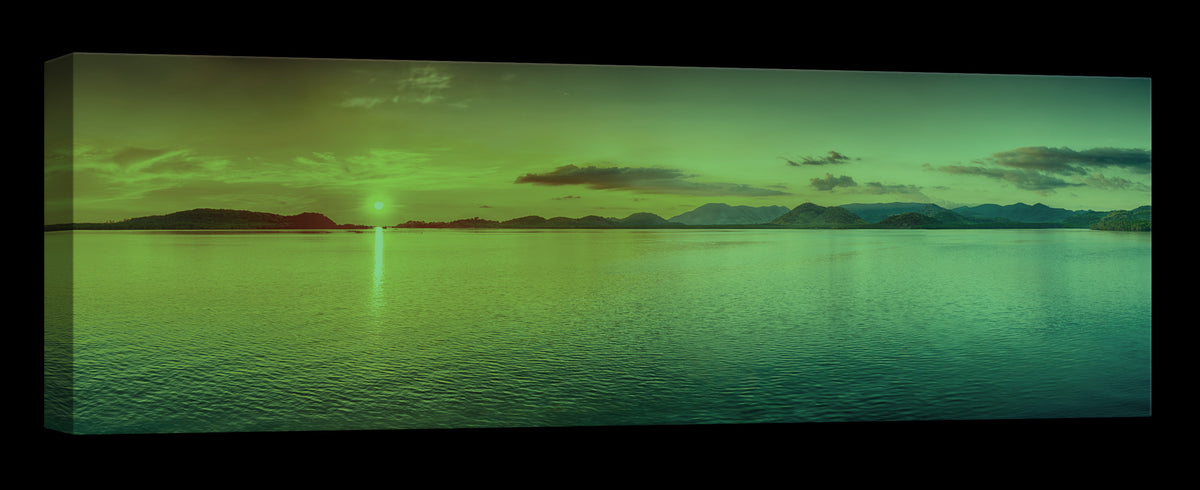 Landscapes No. 313, glowing at night