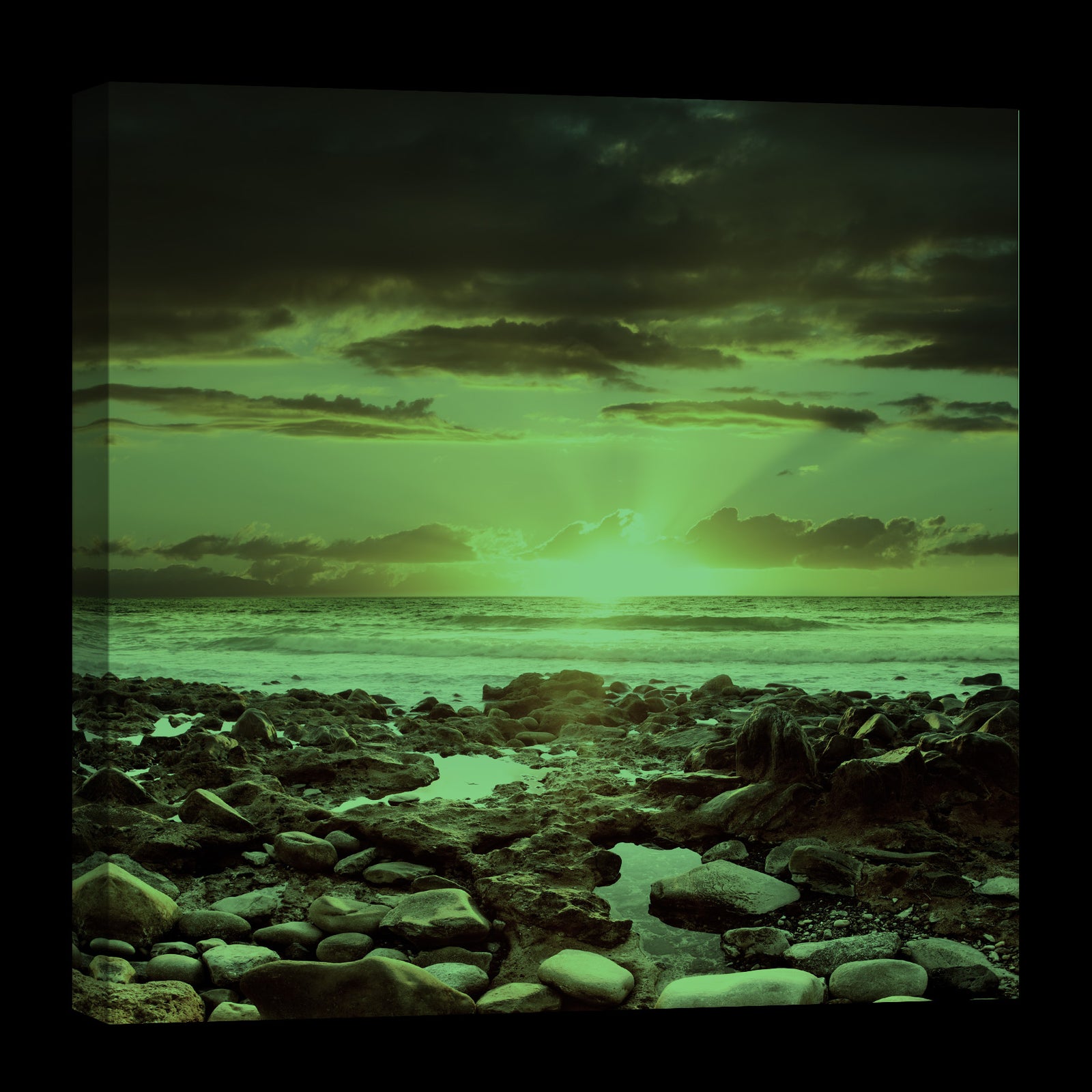Landscapes No. 314, glowing at night