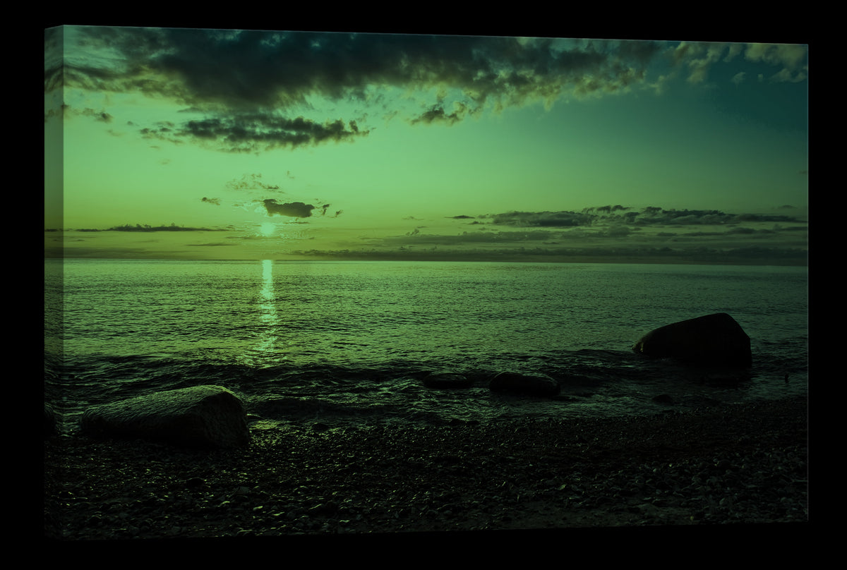 Landscapes No. 320, glowing at night