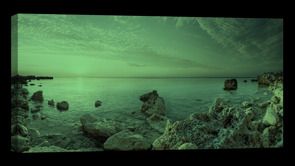 Landscapes No. 321, glowing at night