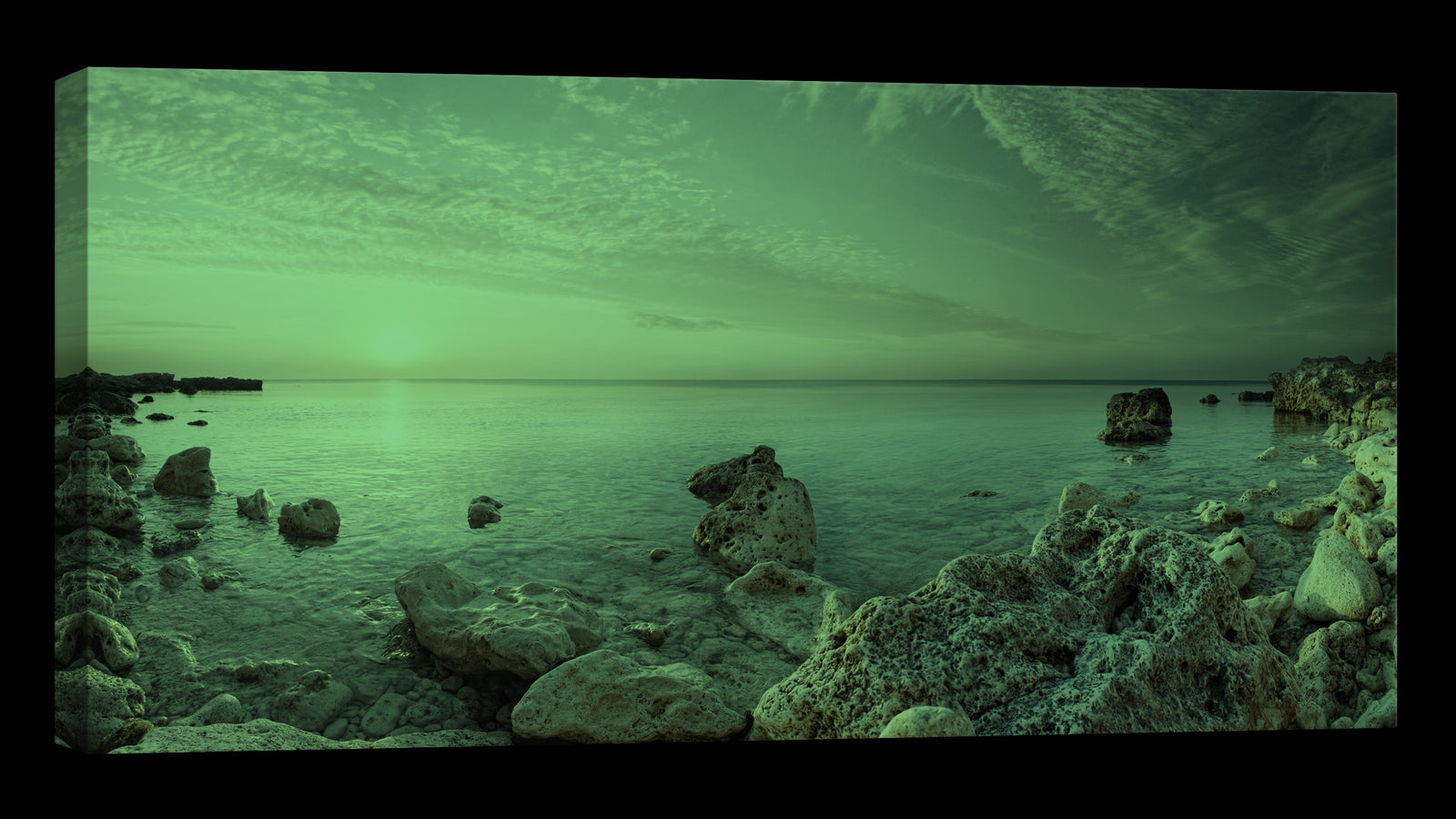 Landscapes No. 321, glowing at night