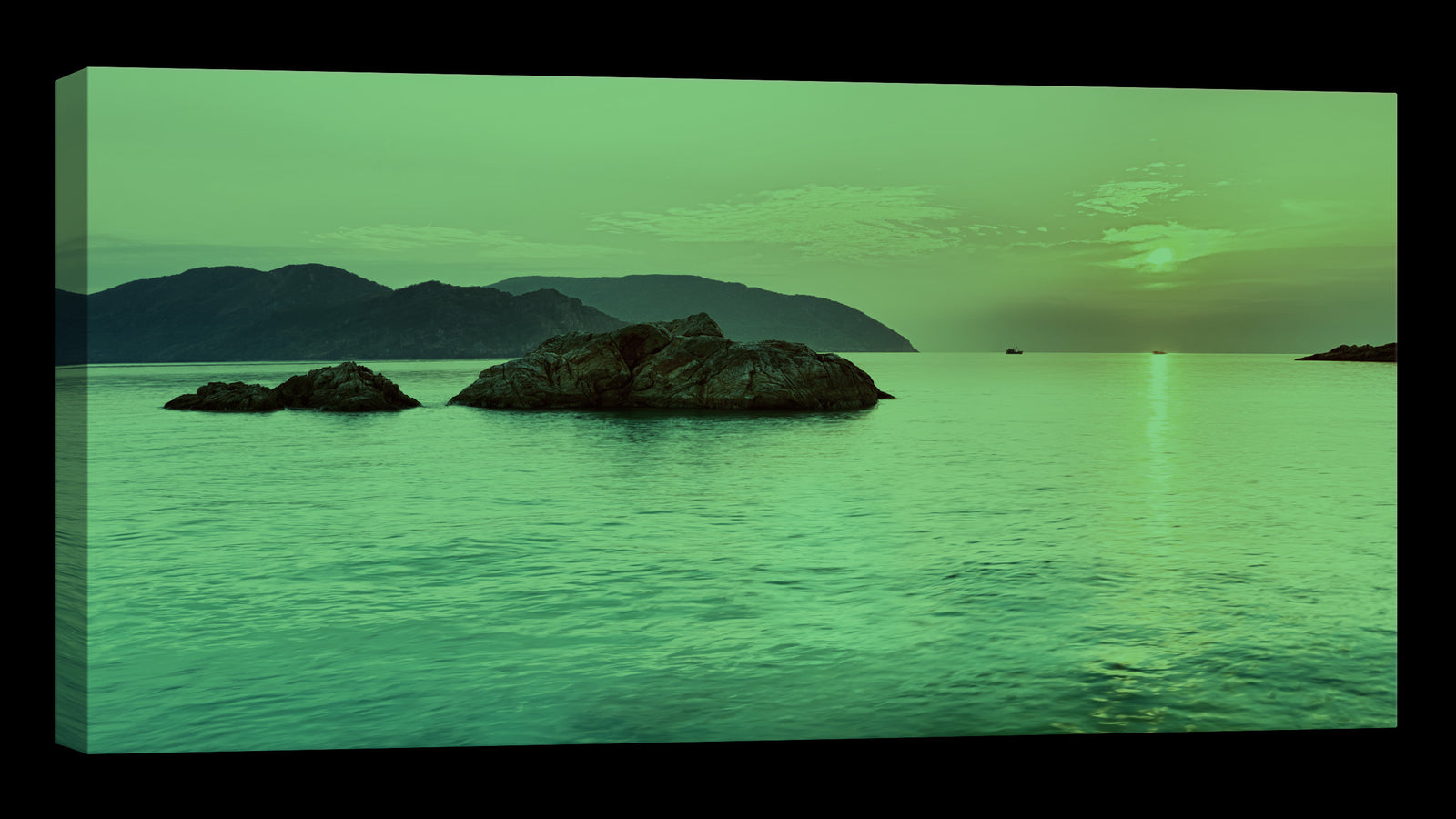 Landscapes No. 331, glowing at night