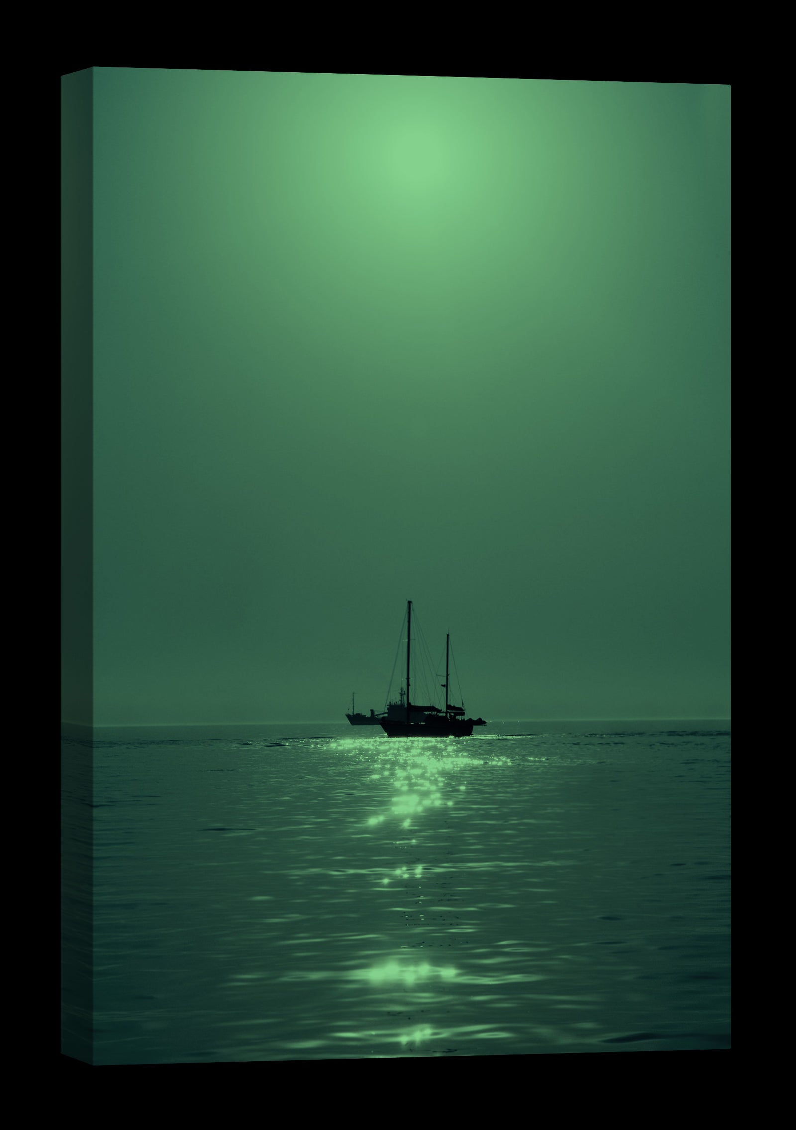 Landscapes No. 357, glowing at night