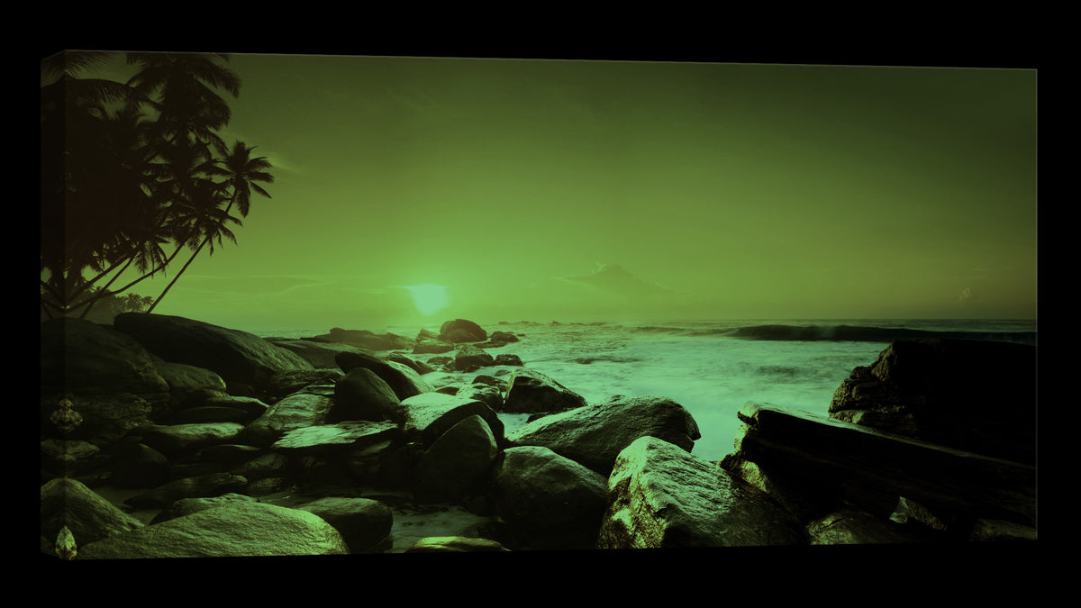 Landscapes No. 363, glowing at night