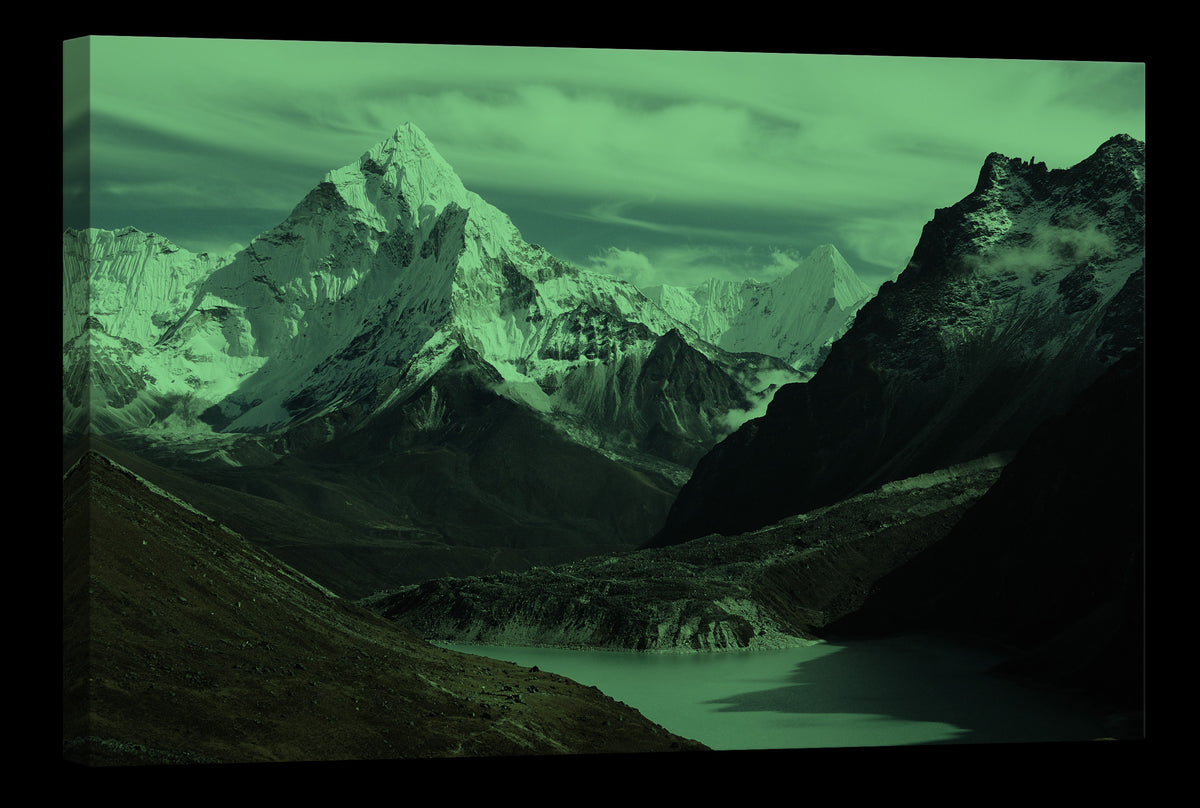 Landscapes No. 369, glowing at night