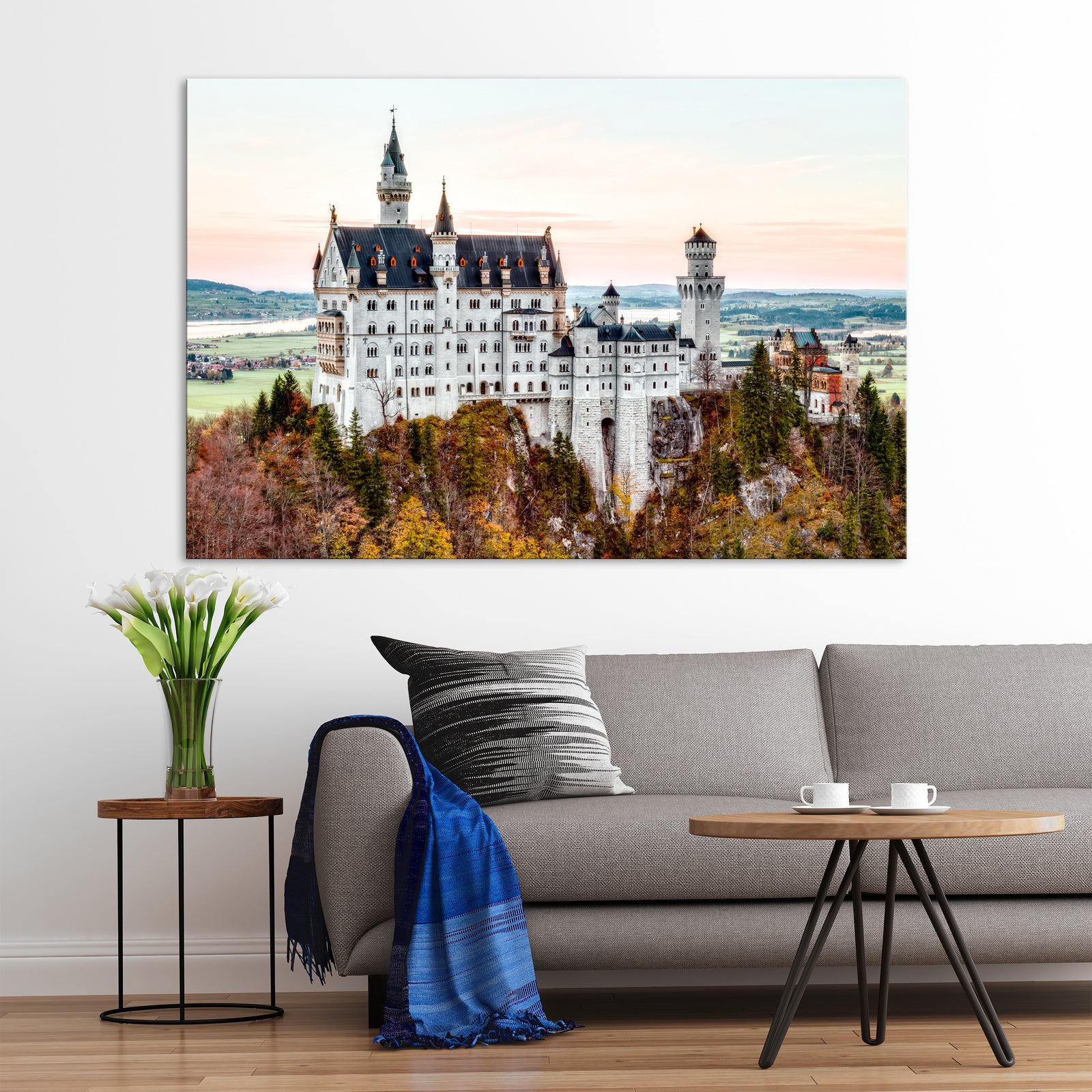 Cities No. 041, shown framed in a room by day