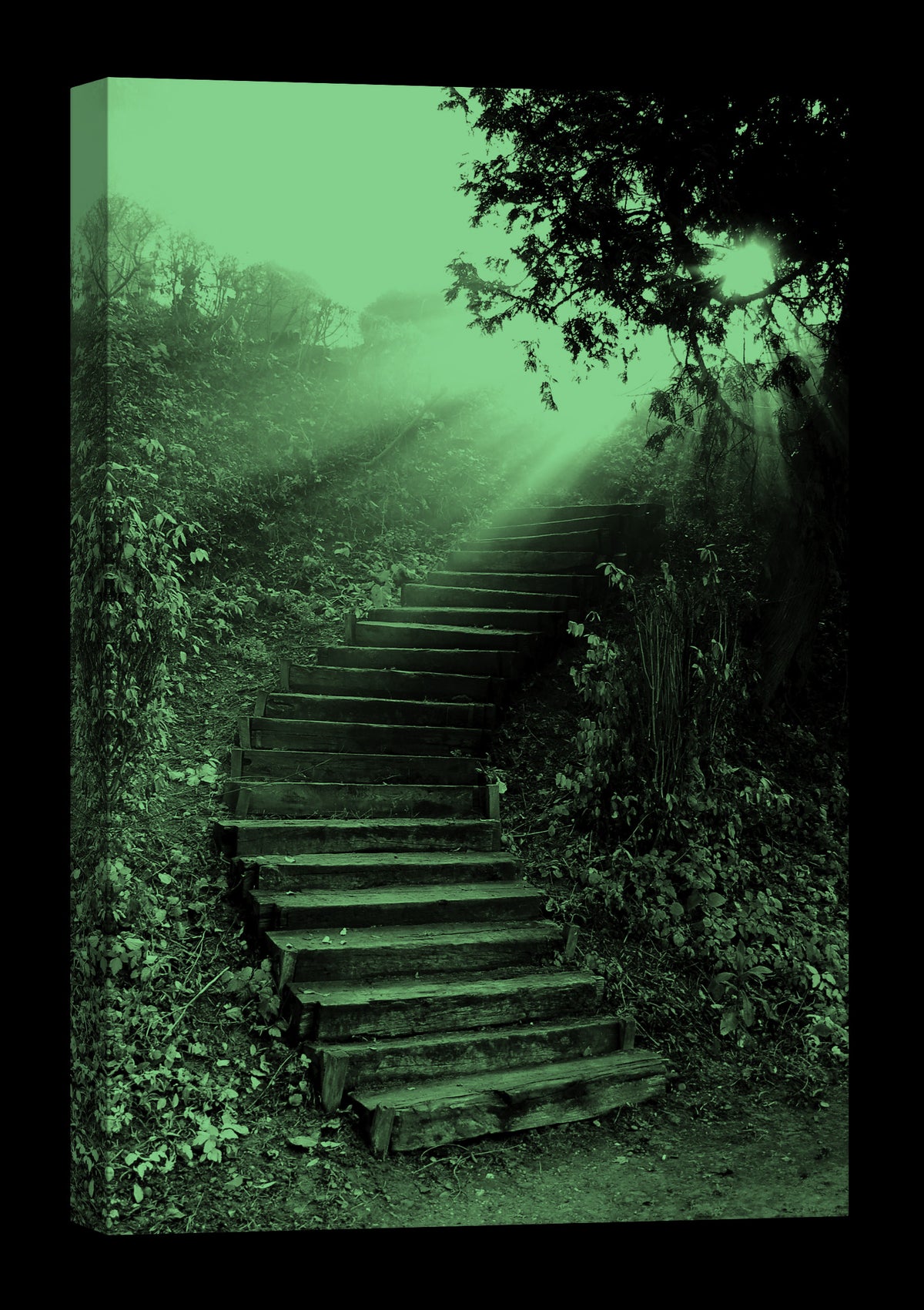 Cities No. 056, glowing at night