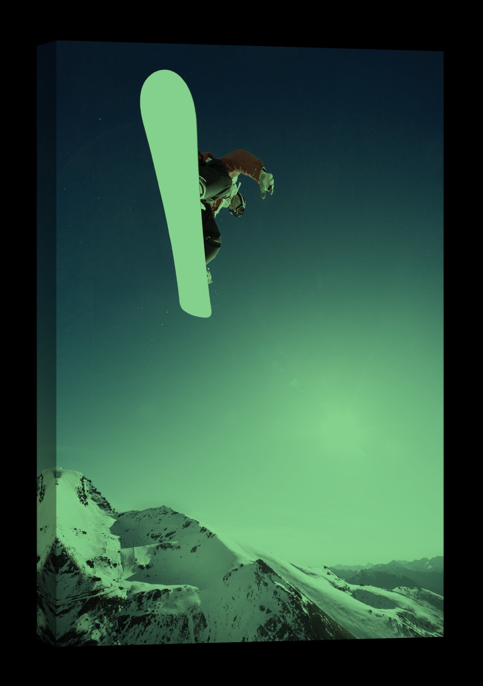 Sport No. 012, glowing at night